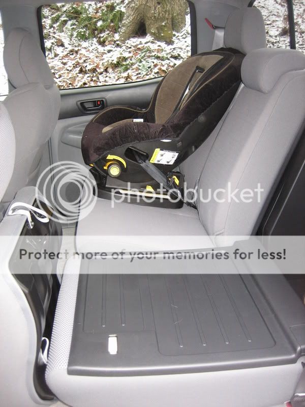 Can you put a baby seat in a toyota